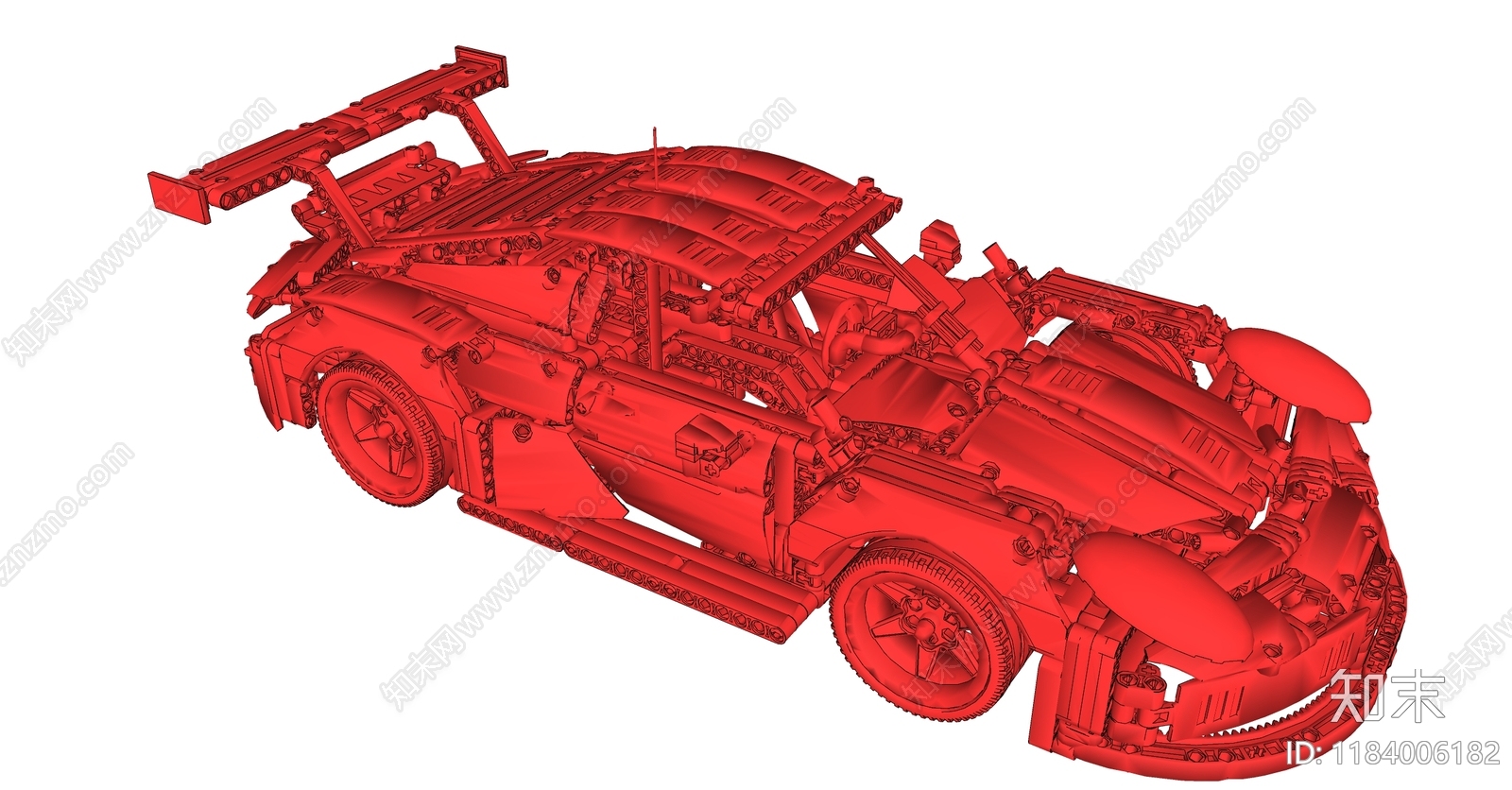 汽车SU模型下载【ID:1184006182】