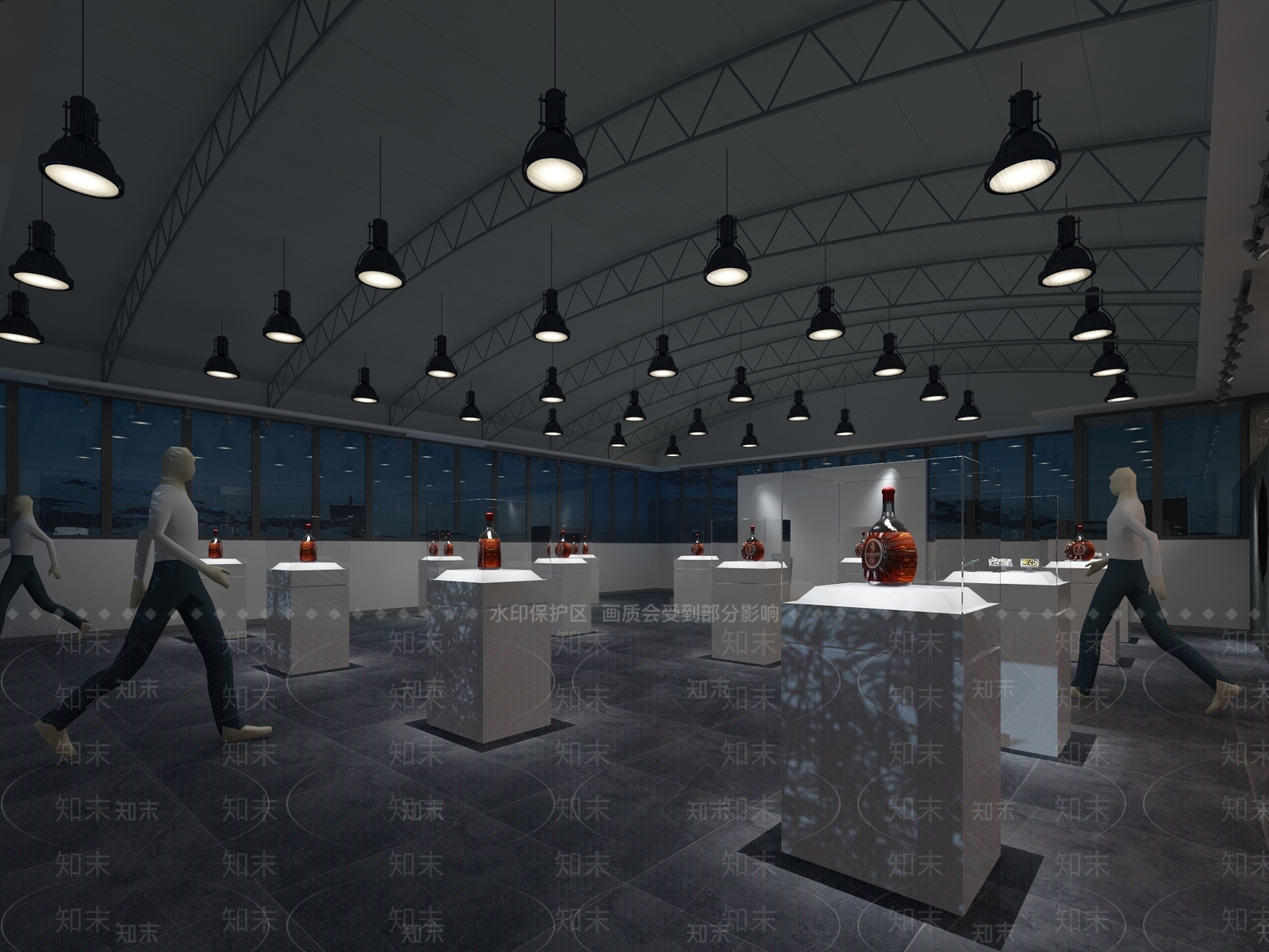 现代其他商业空间3D模型下载【ID:1184006139】