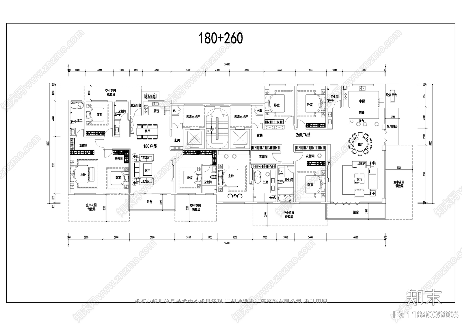 现代住宅楼建筑cad施工图下载【ID:1184008006】