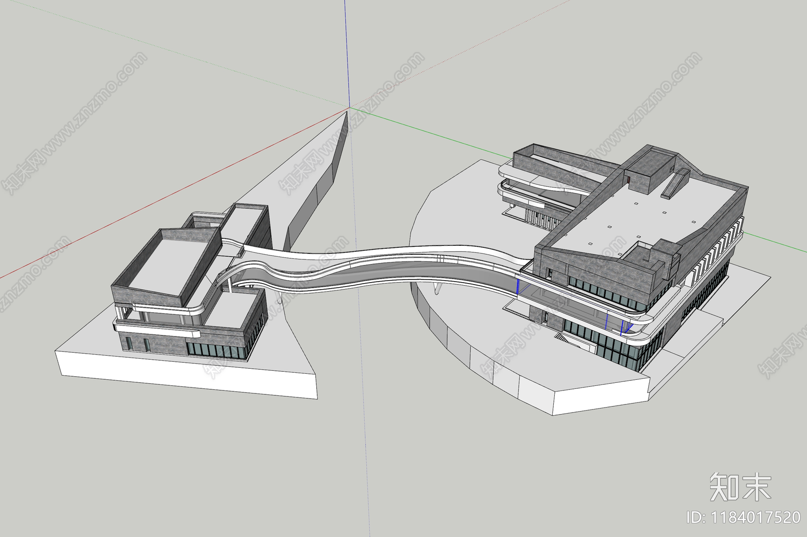 现代其他公共建筑SU模型下载【ID:1184017520】