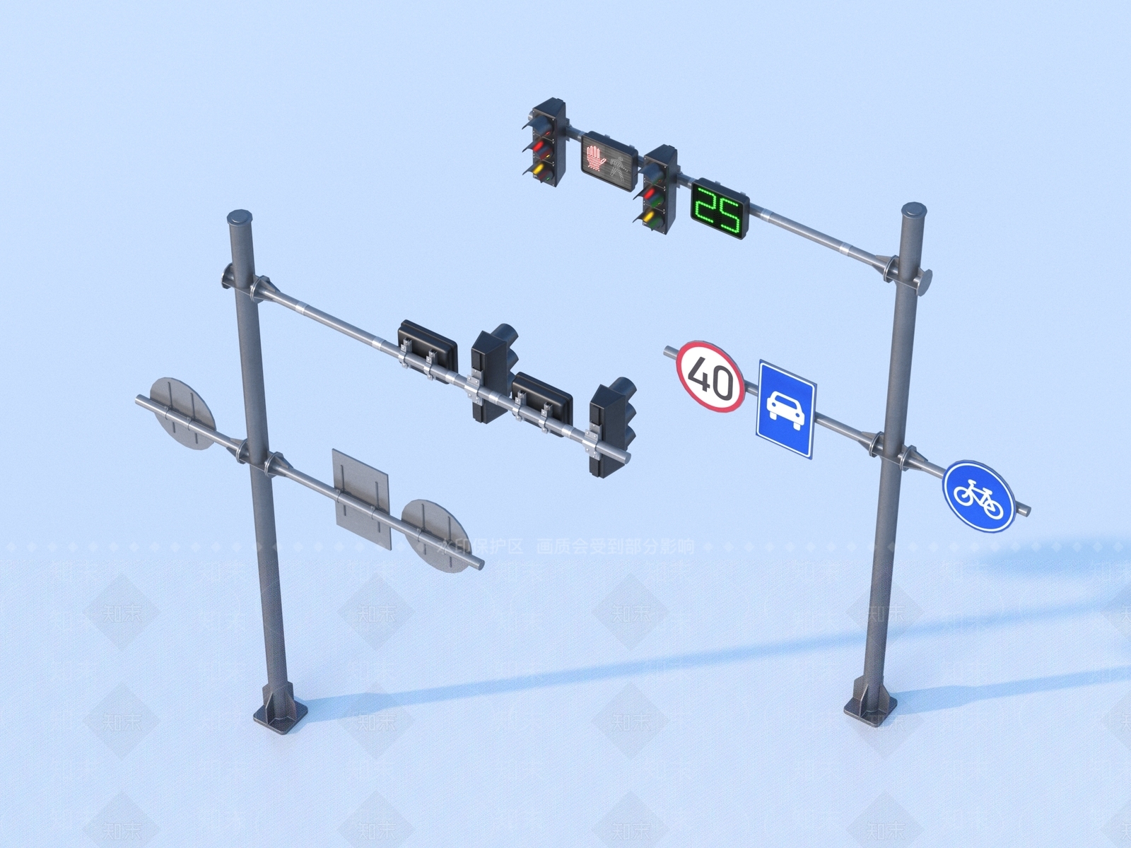现代其他灯具3D模型下载【ID:1184021555】