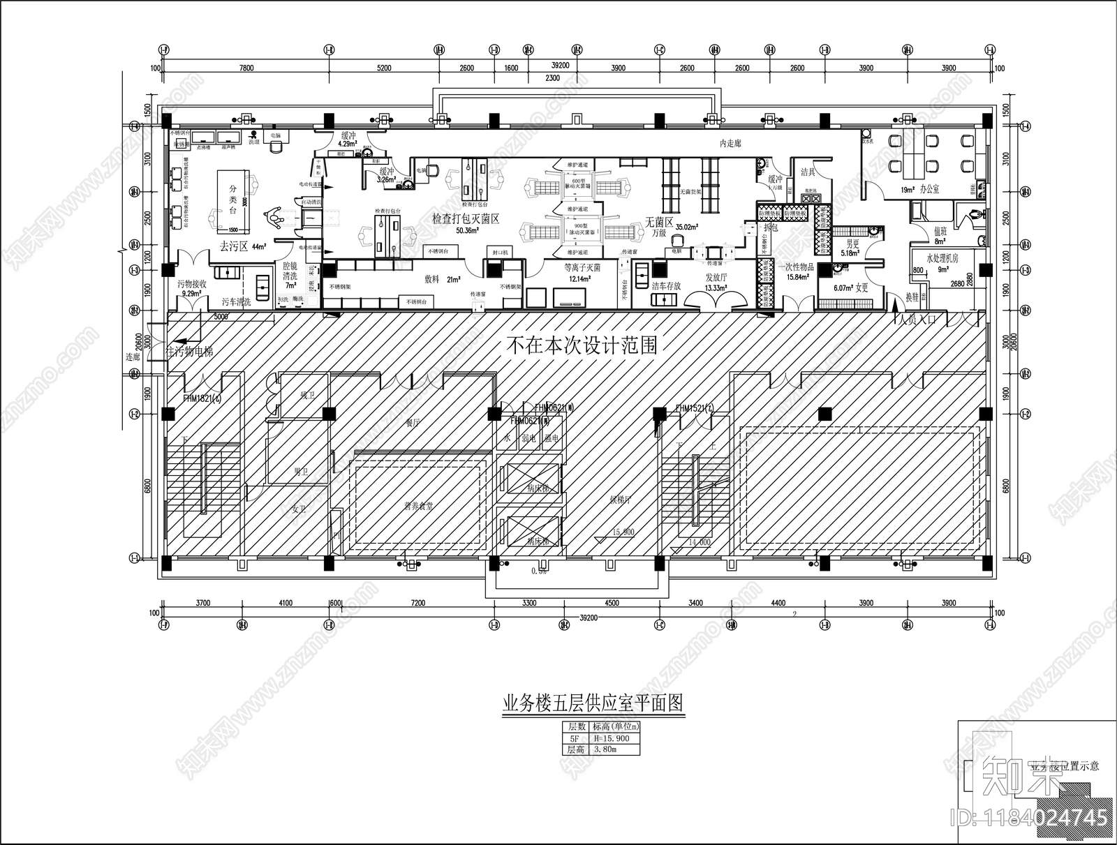 现代实验室cad施工图下载【ID:1184024745】