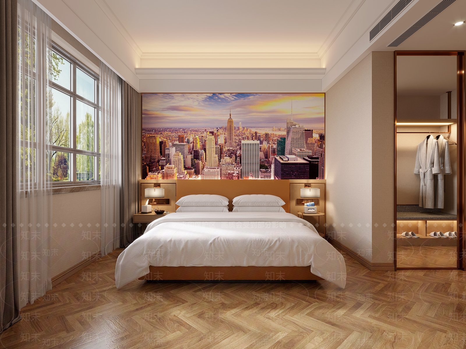 现代民宿3D模型下载【ID:1184031515】