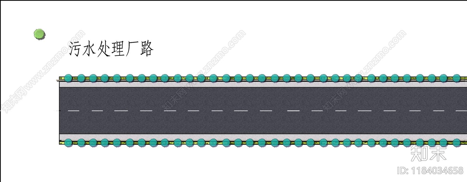 现代景观彩平图下载【ID:1184034658】