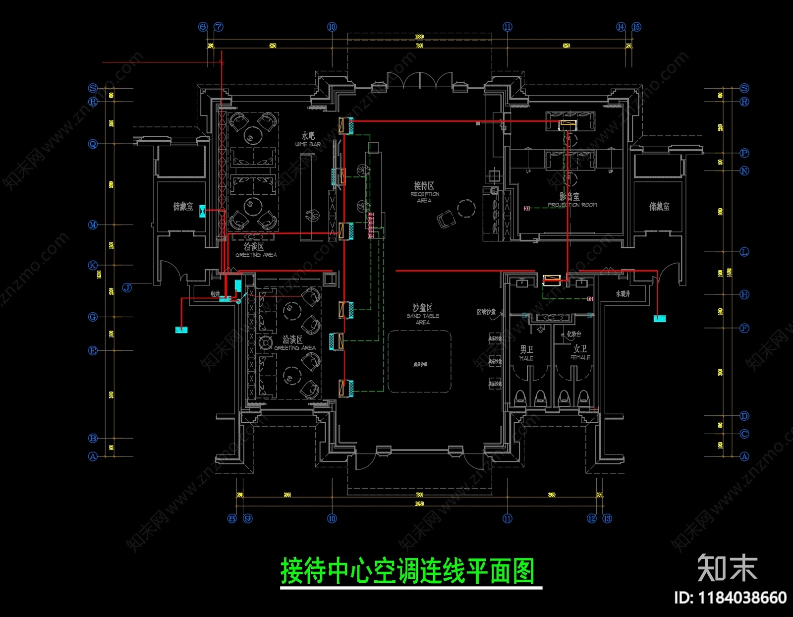 电气图cad施工图下载【ID:1184038660】