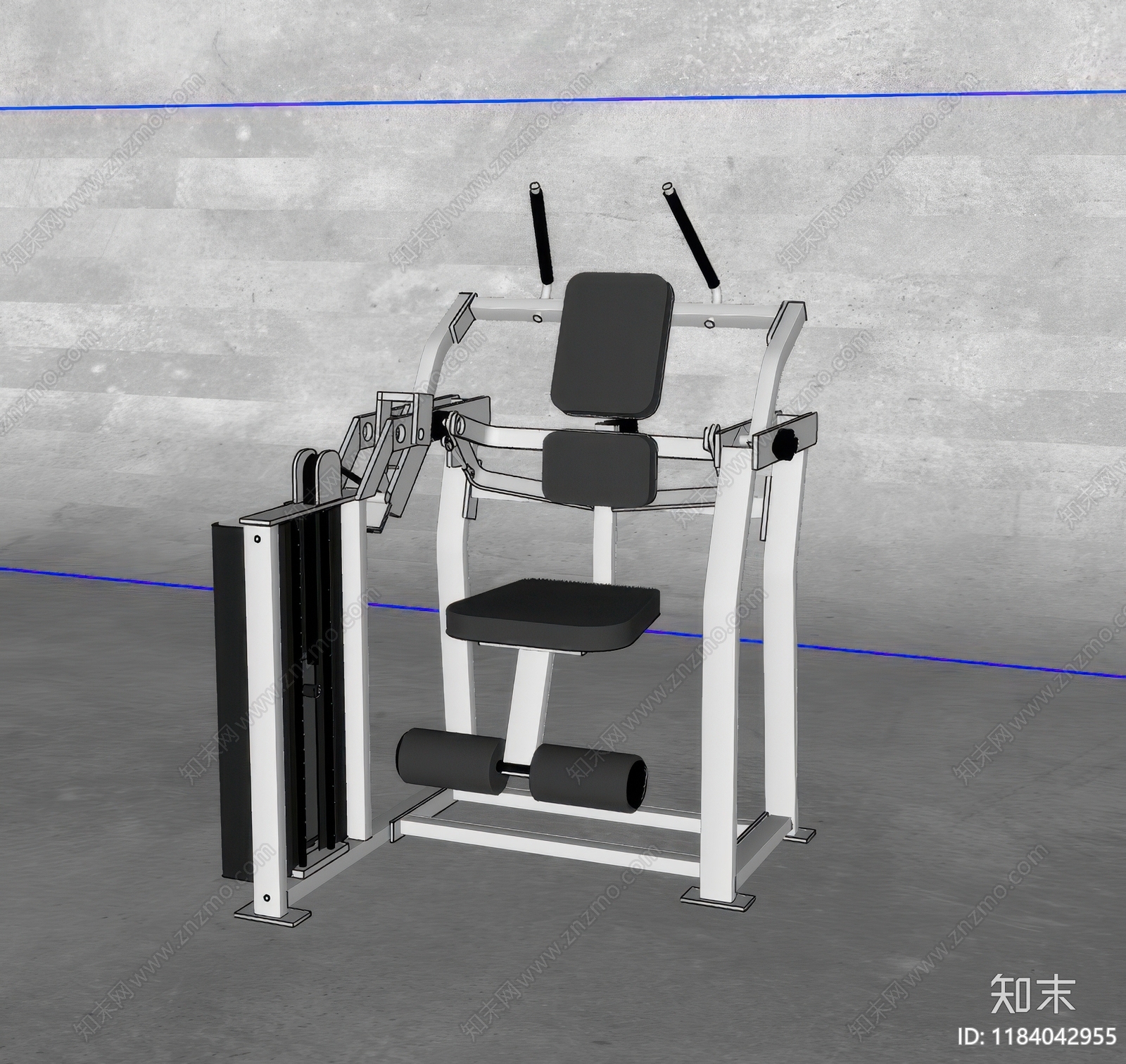 健身器材SU模型下载【ID:1184042955】