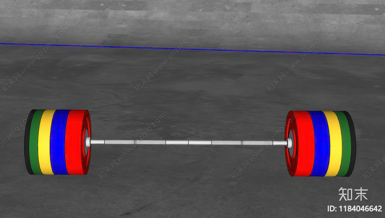 健身器材SU模型下载【ID:1184046642】