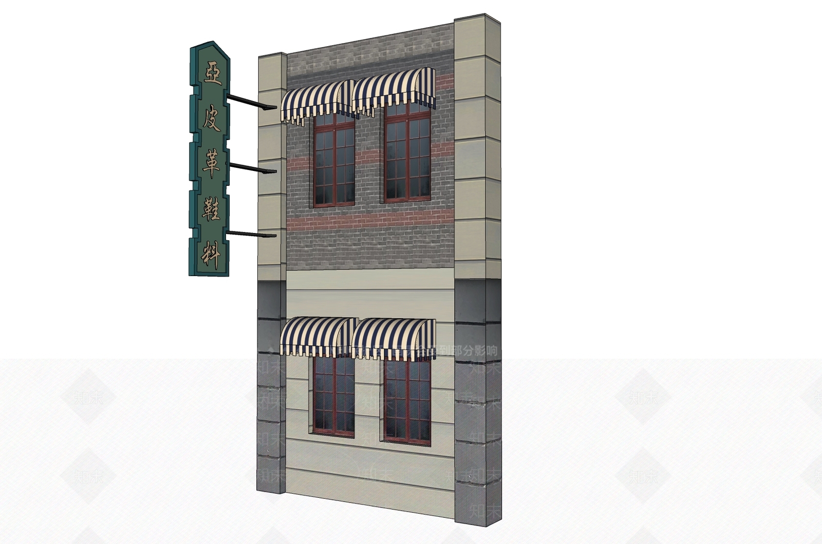 复古其他商业建筑SU模型下载【ID:1184055750】
