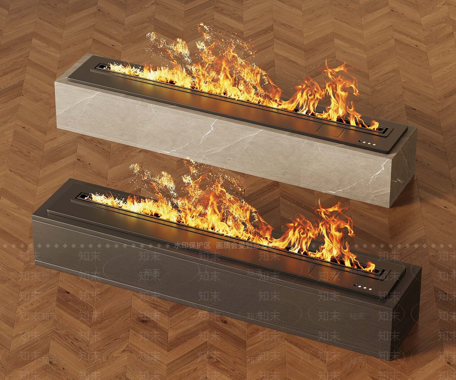 现代壁炉3D模型下载【ID:1184064167】