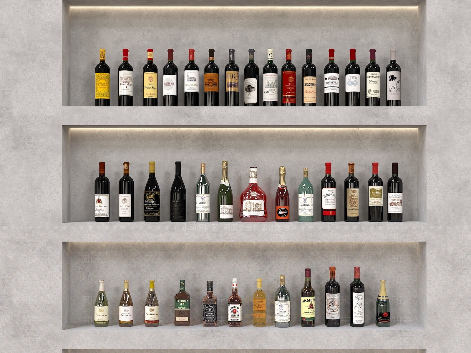 酒具SU模型下载【ID:1184064495】