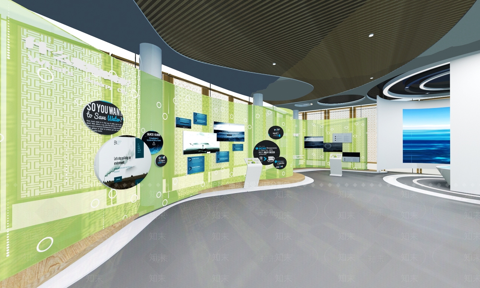 现代其他展厅3D模型下载【ID:1184077465】_知末3d模型网