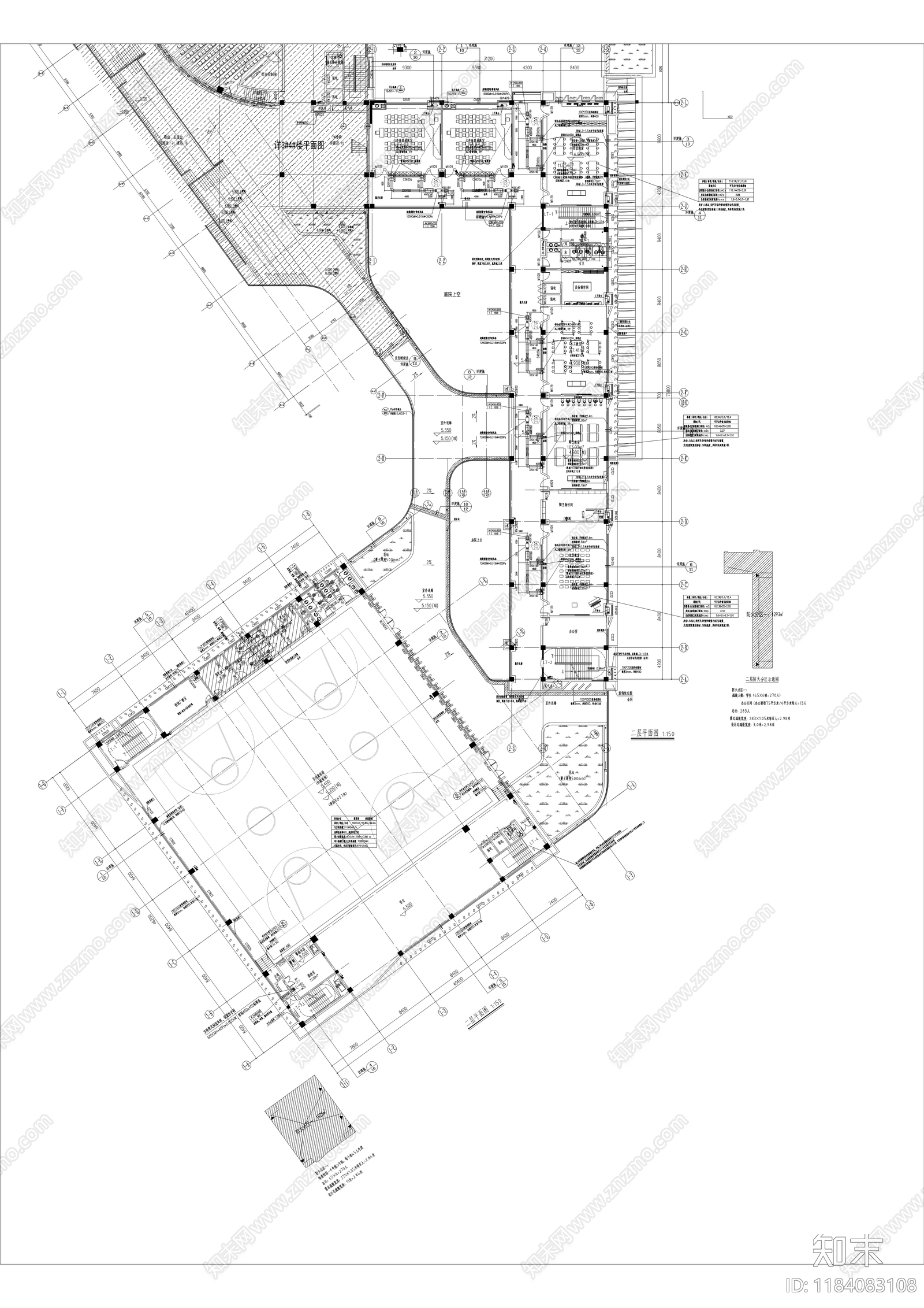 暖通图cad施工图下载【ID:1184083108】