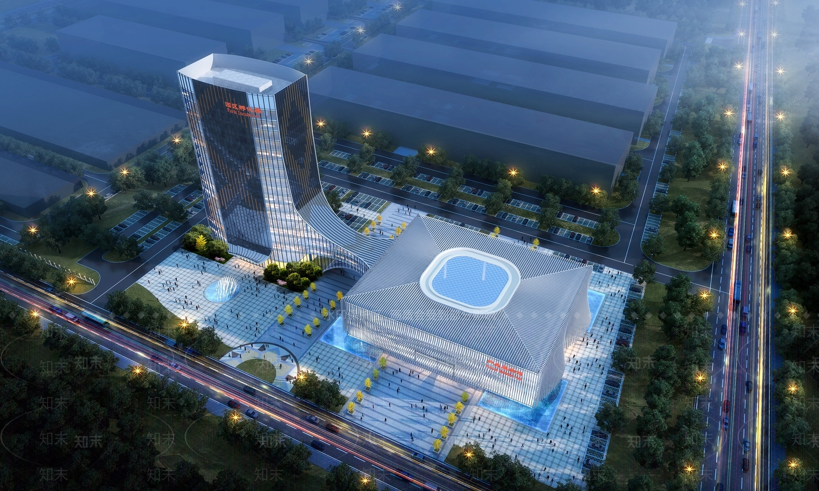 现代其他文体建筑3D模型下载【ID:1184083930】