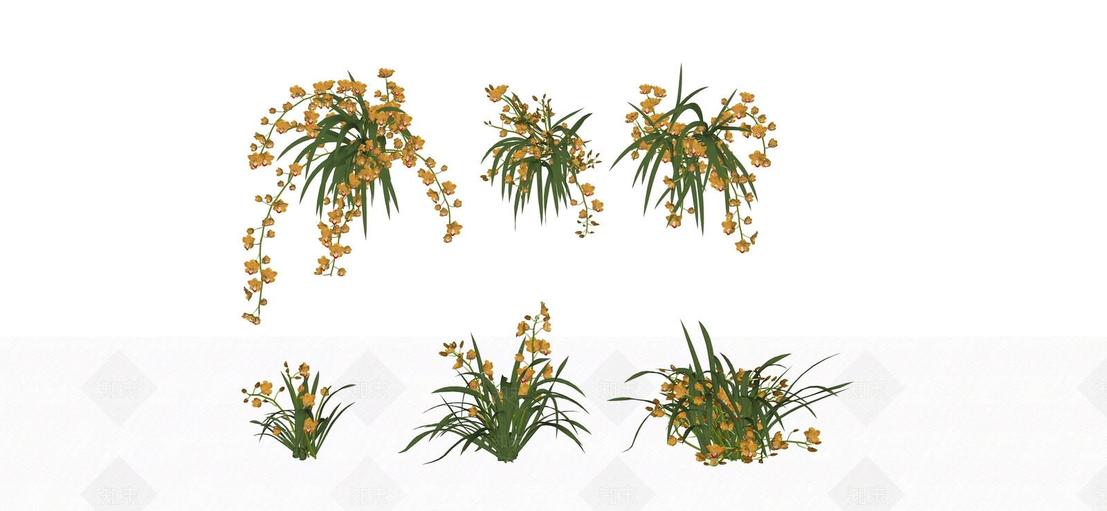 花草SU模型下载【ID:1184093242】