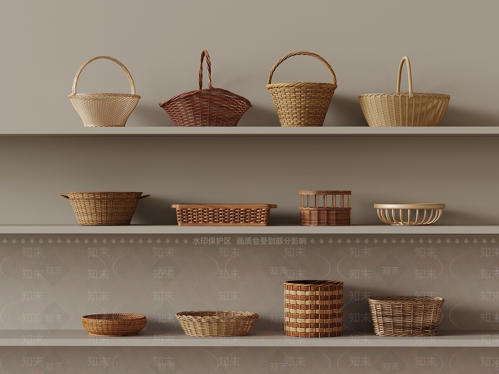 盒子3D模型下载【ID:1184095109】