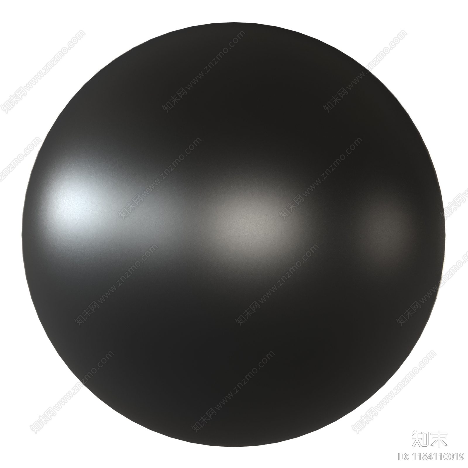写实黑色哑光陶瓷贴图下载【ID:1184110019】