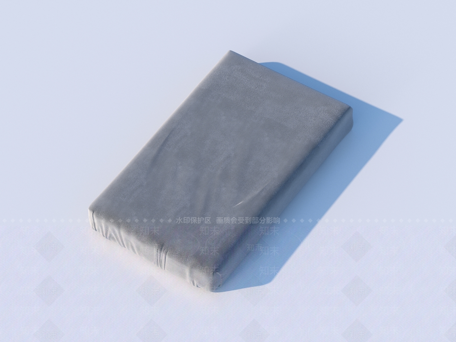 现代床品3D模型下载【ID:1184111921】