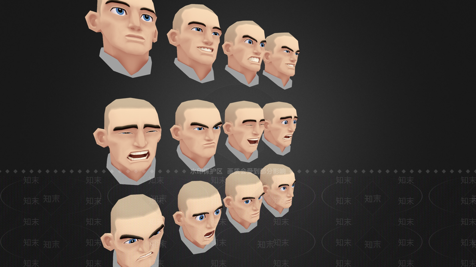 男人3D模型下载【ID:1184129108】