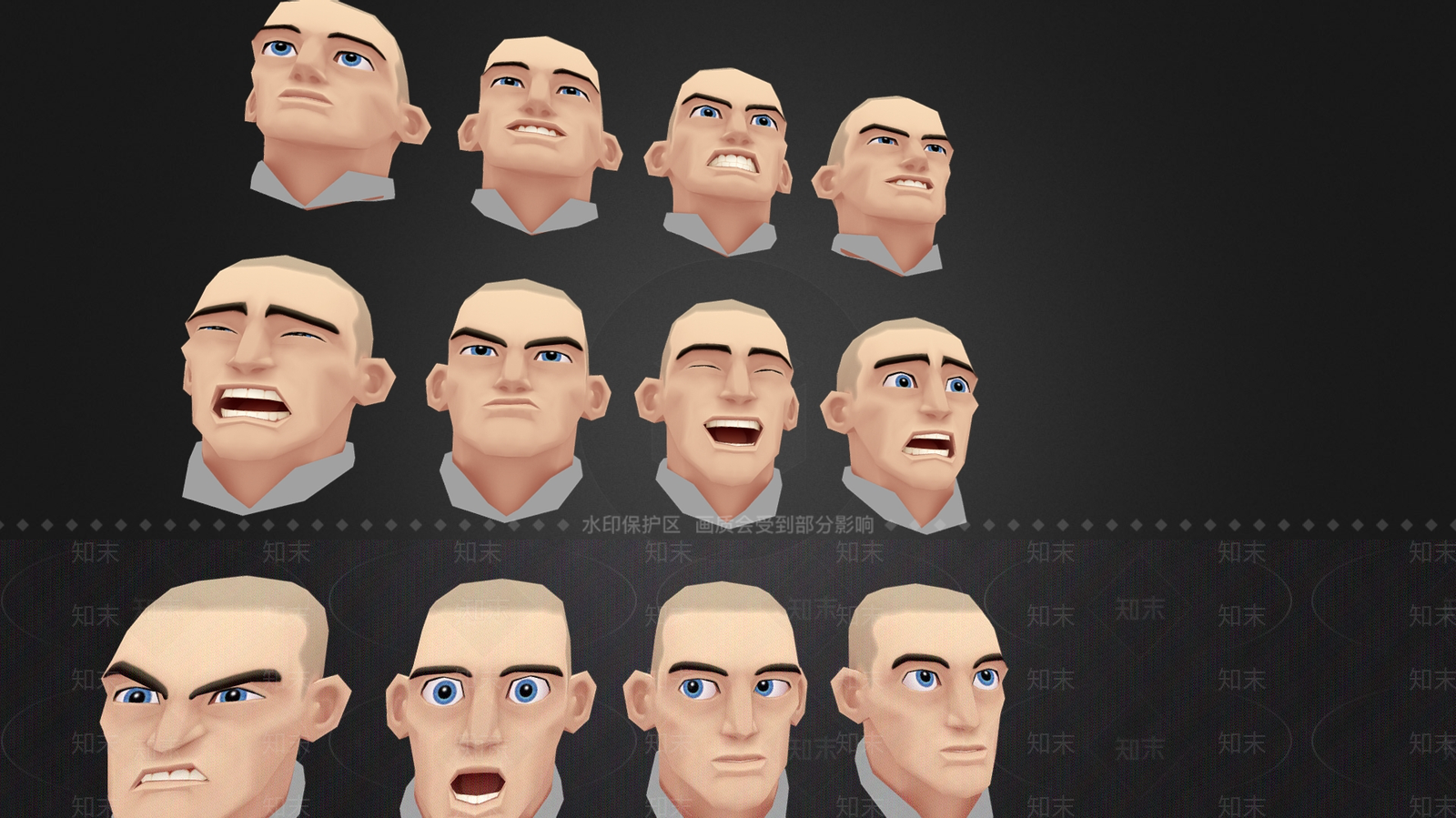 男人3D模型下载【ID:1184129108】