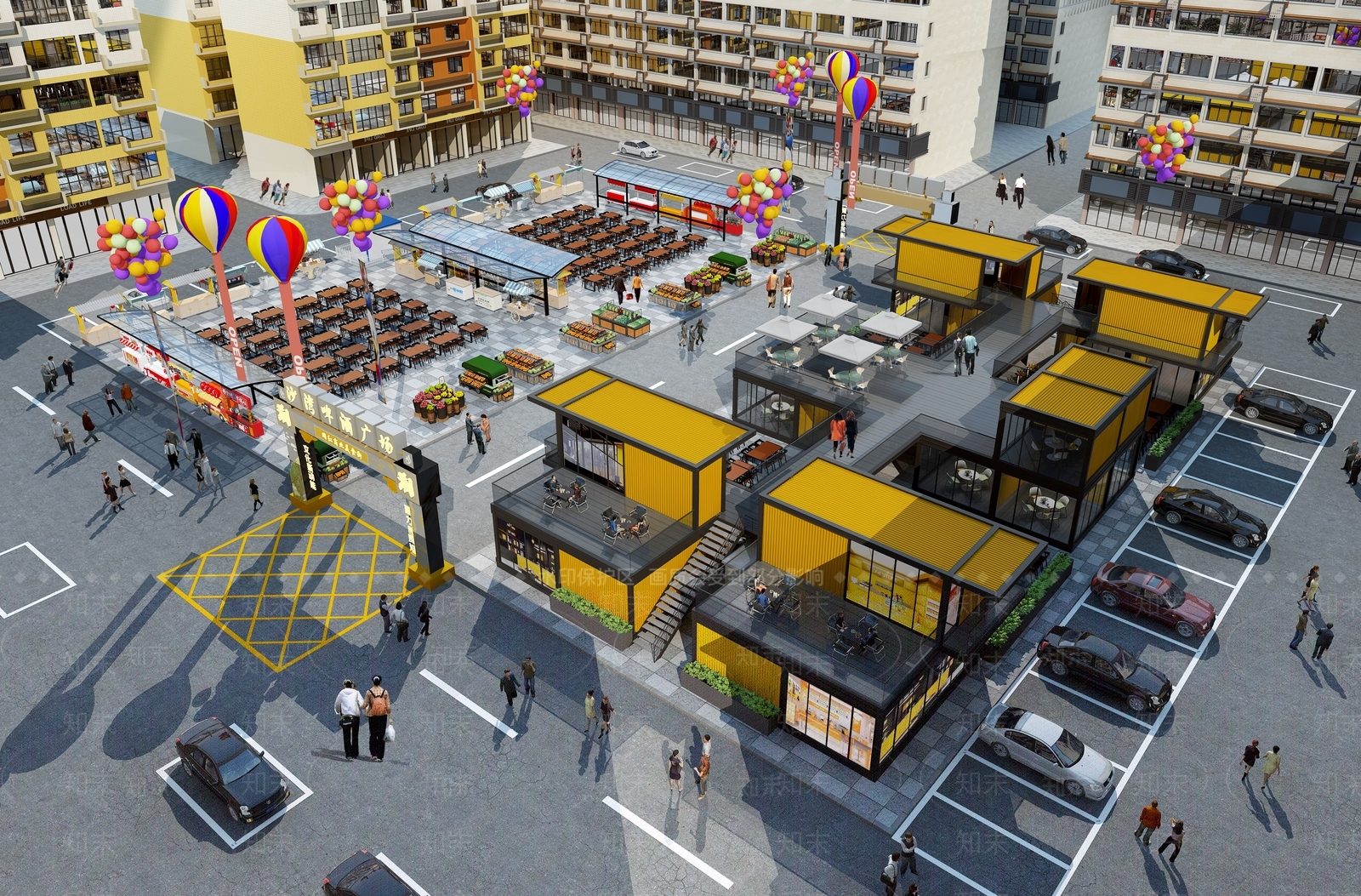 现代其他商业空间3D模型下载【ID:1184148575】