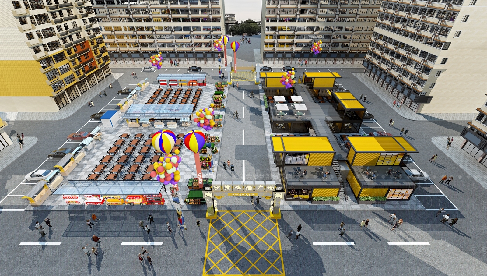 现代其他商业空间3D模型下载【ID:1184148575】