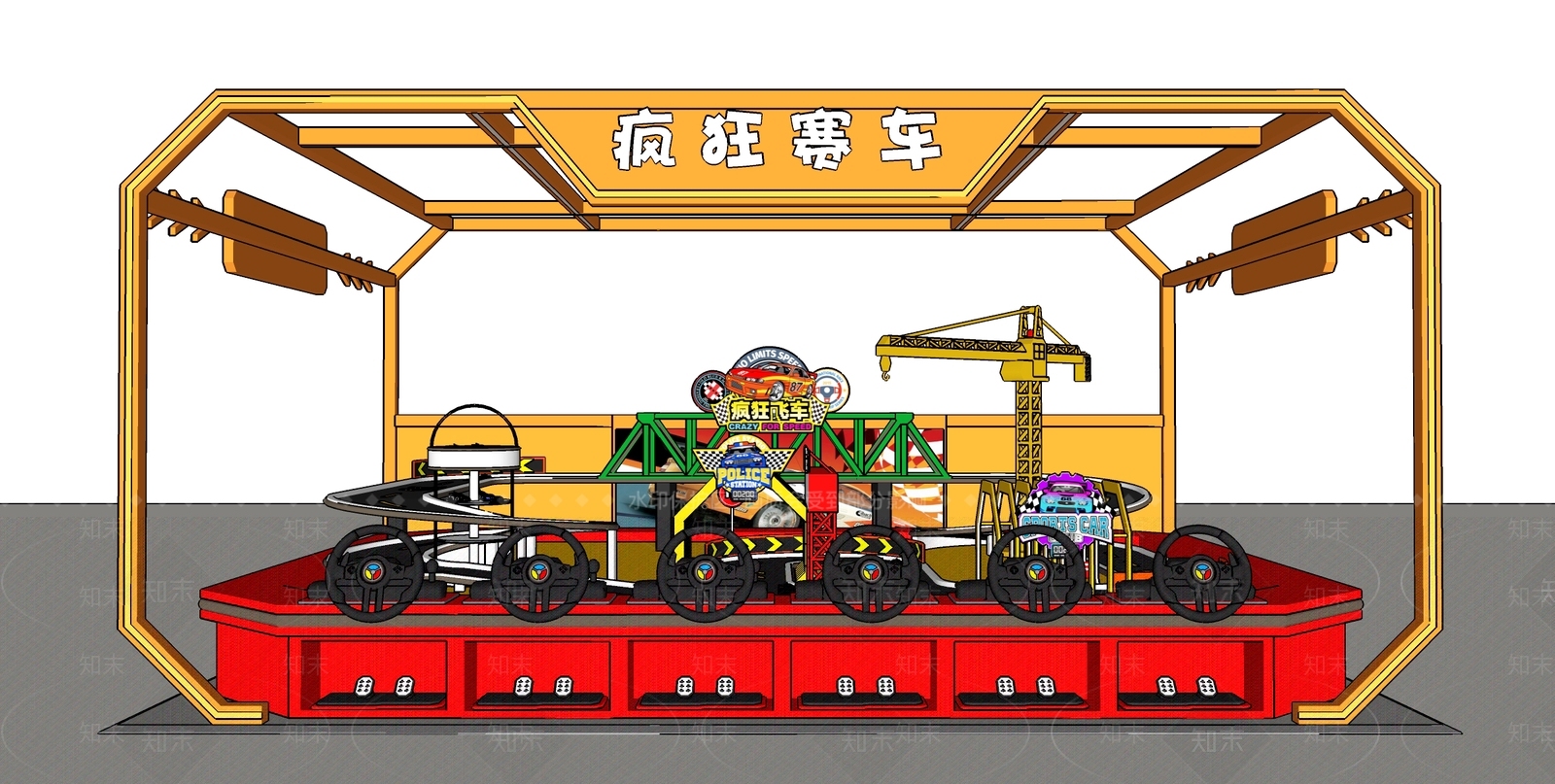 现代其他休闲娱乐空间SU模型下载【ID:1184149964】