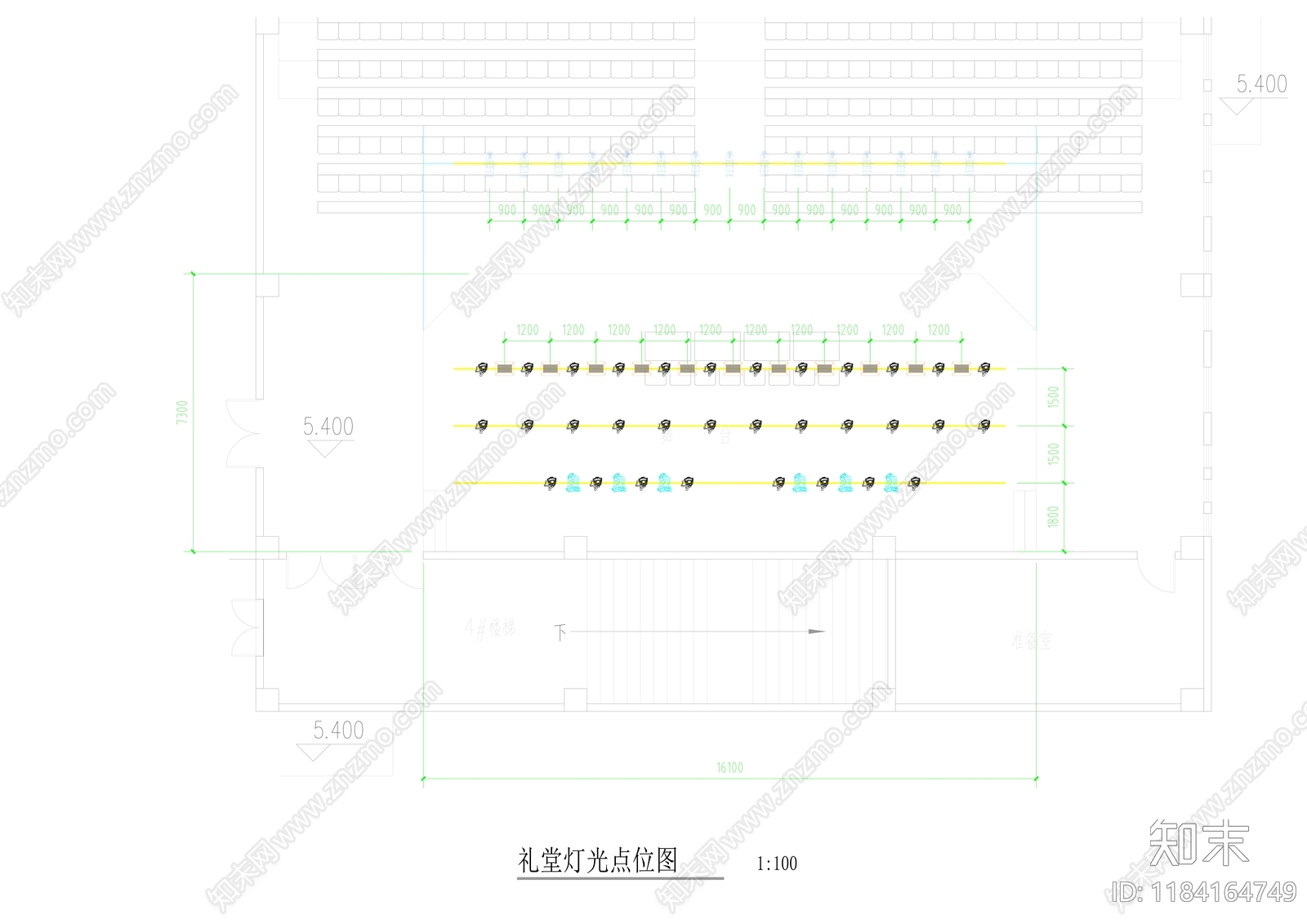 现代灯节点施工图下载【ID:1184164749】