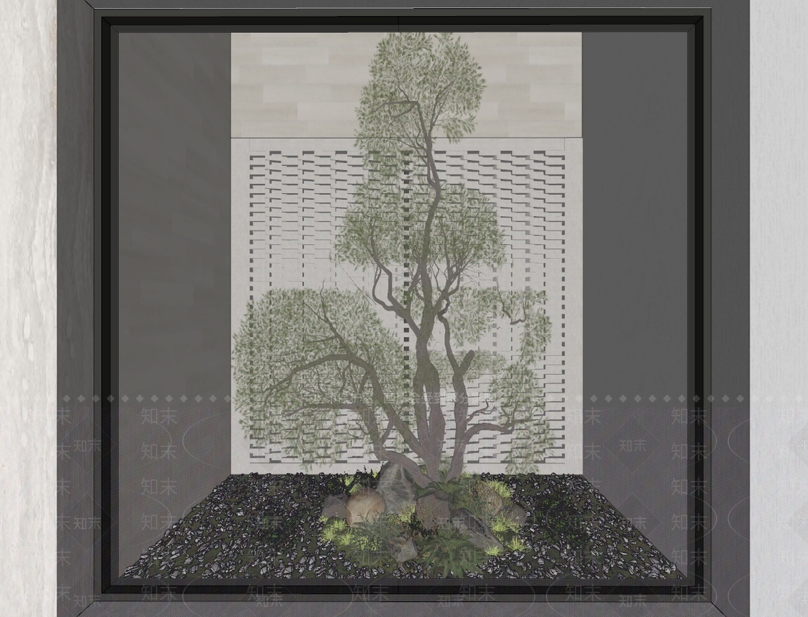 植物组合SU模型下载【ID:1184170100】