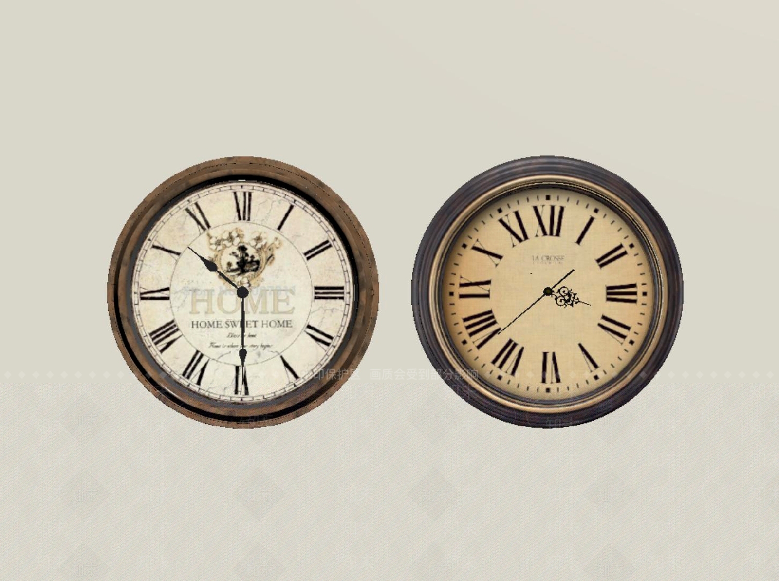 钟表3D模型下载【ID:1184173986】