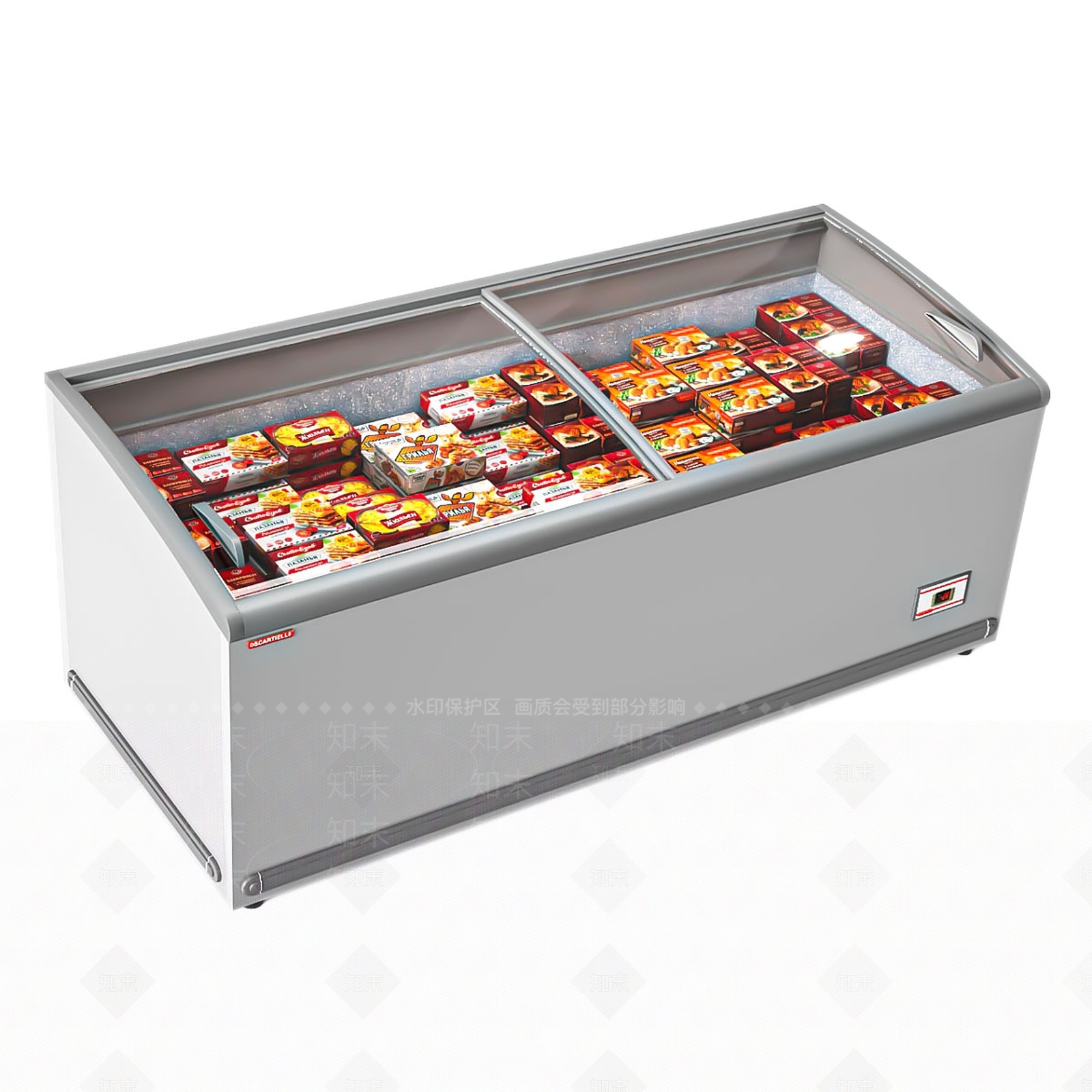 现代冰箱柜3D模型下载【ID:1184179055】