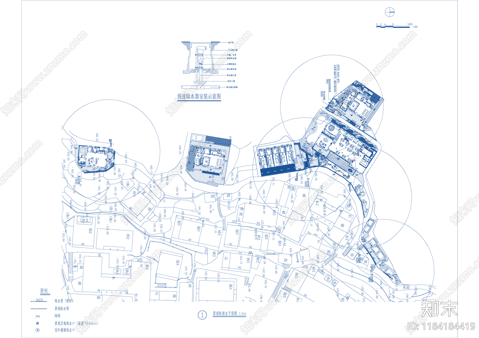 给排水图施工图下载【ID:1184184419】