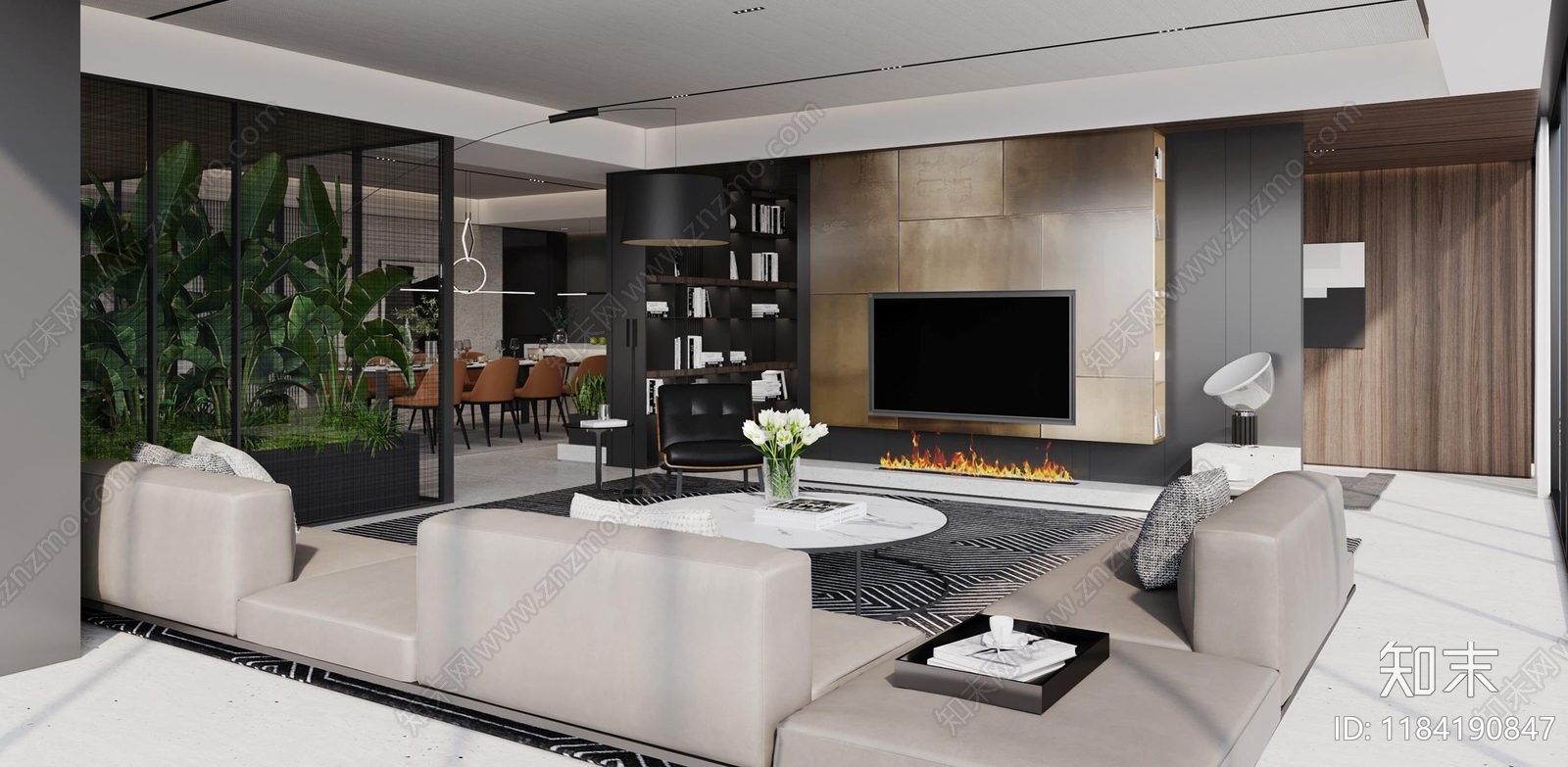 平层施工图下载【ID:1184190847】