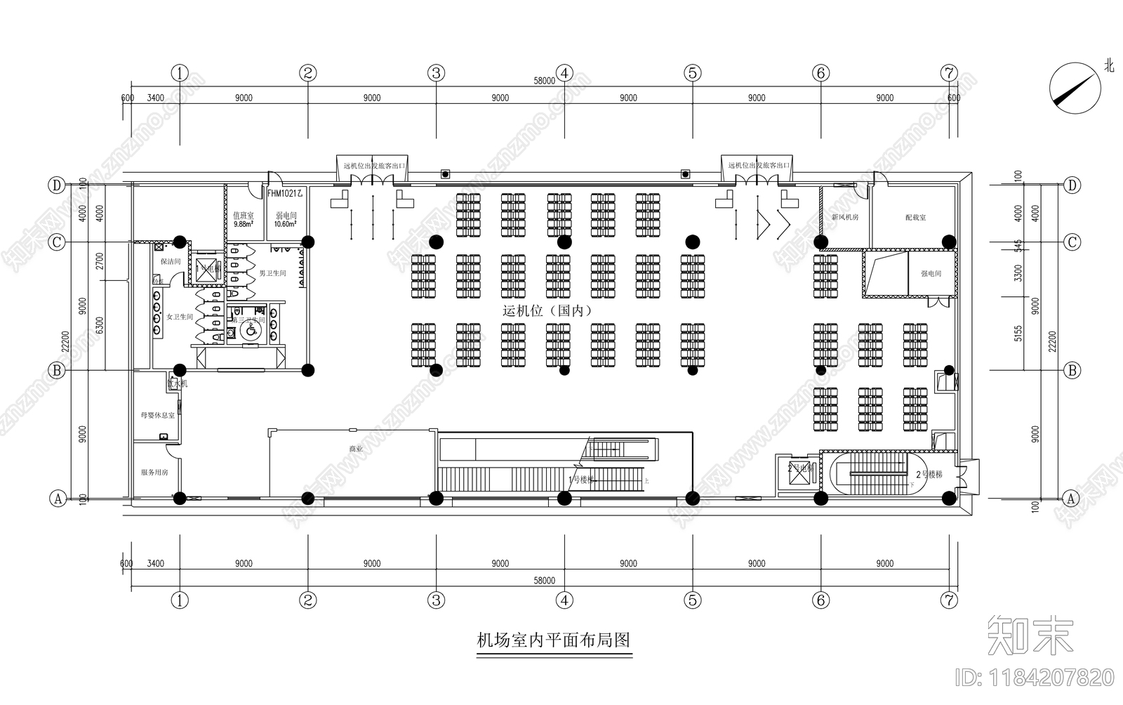 现代机场施工图下载【ID:1184207820】