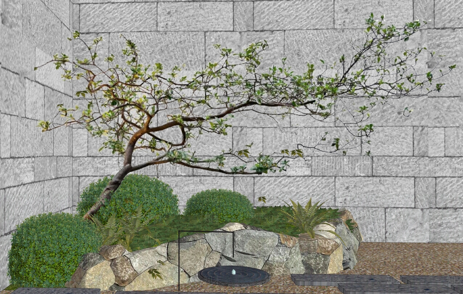 灌木SU模型下载【ID:1184215187】