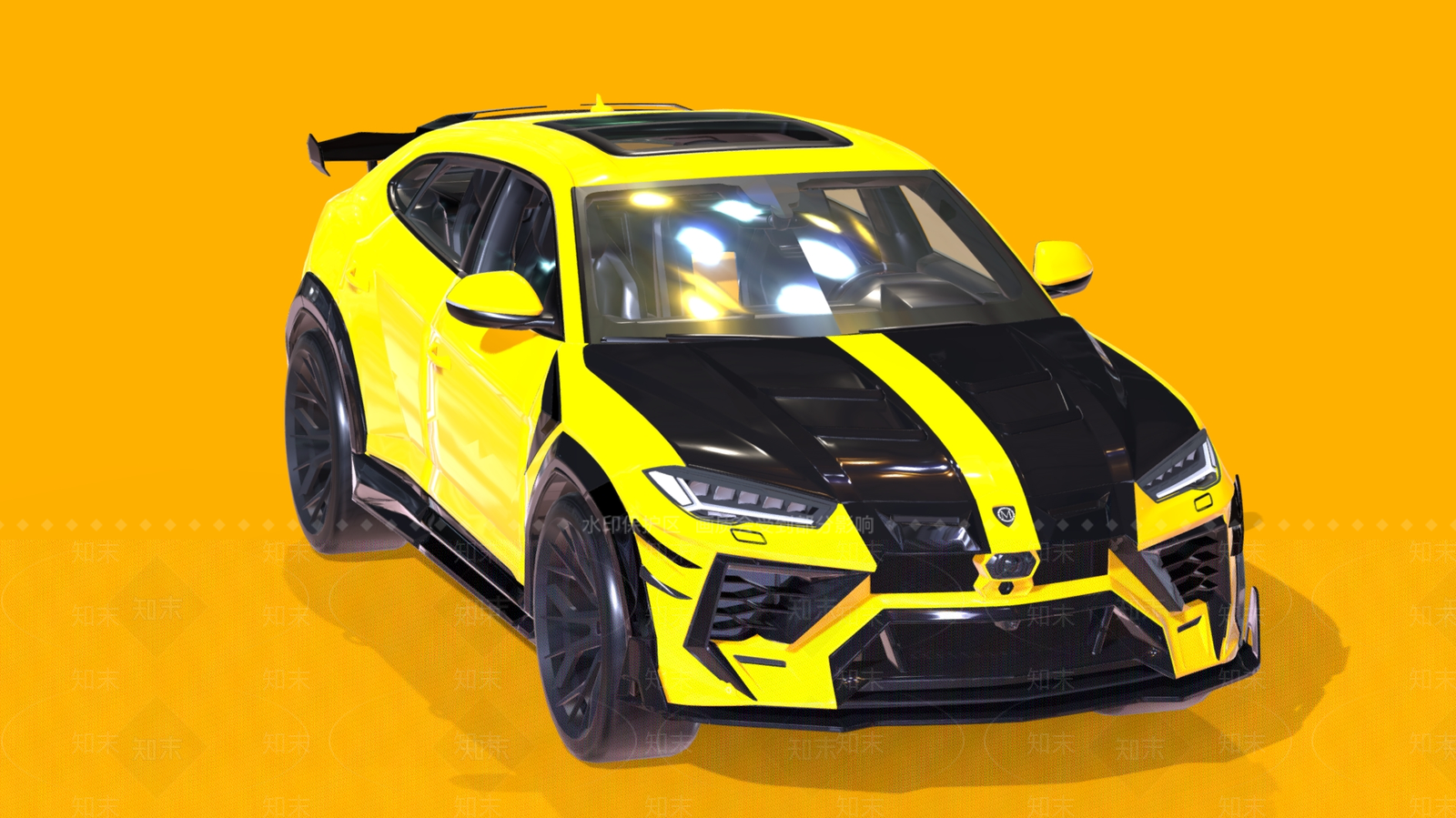 汽车3D模型下载【ID:1184222924】