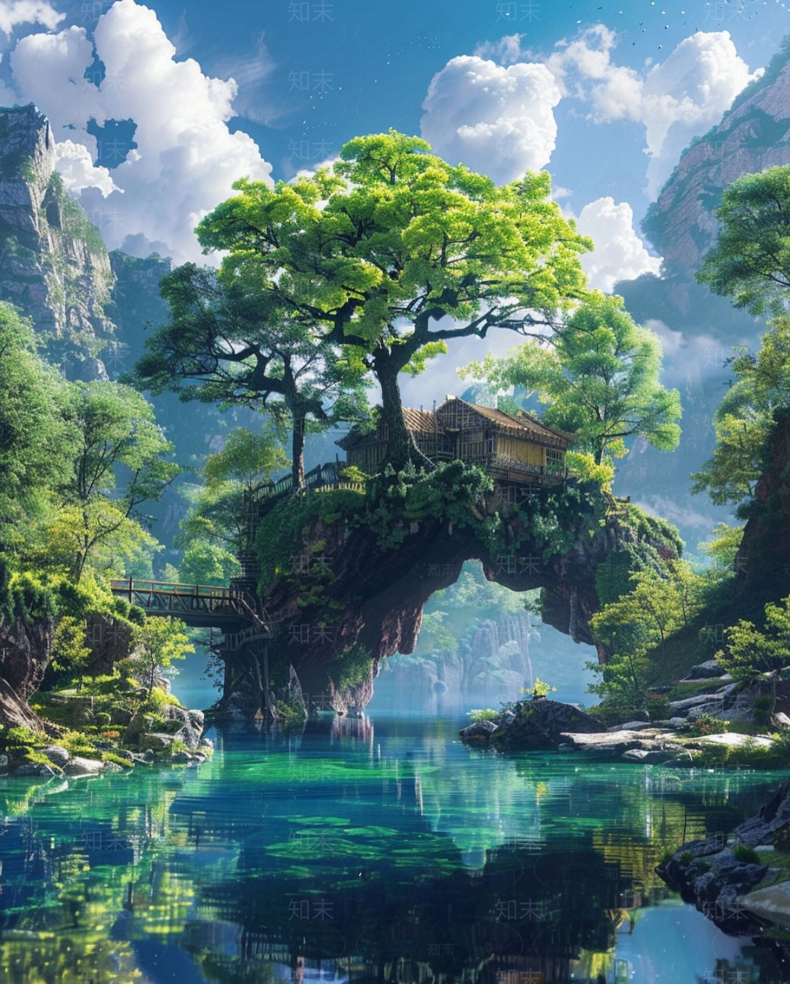 远山高清贴图材质