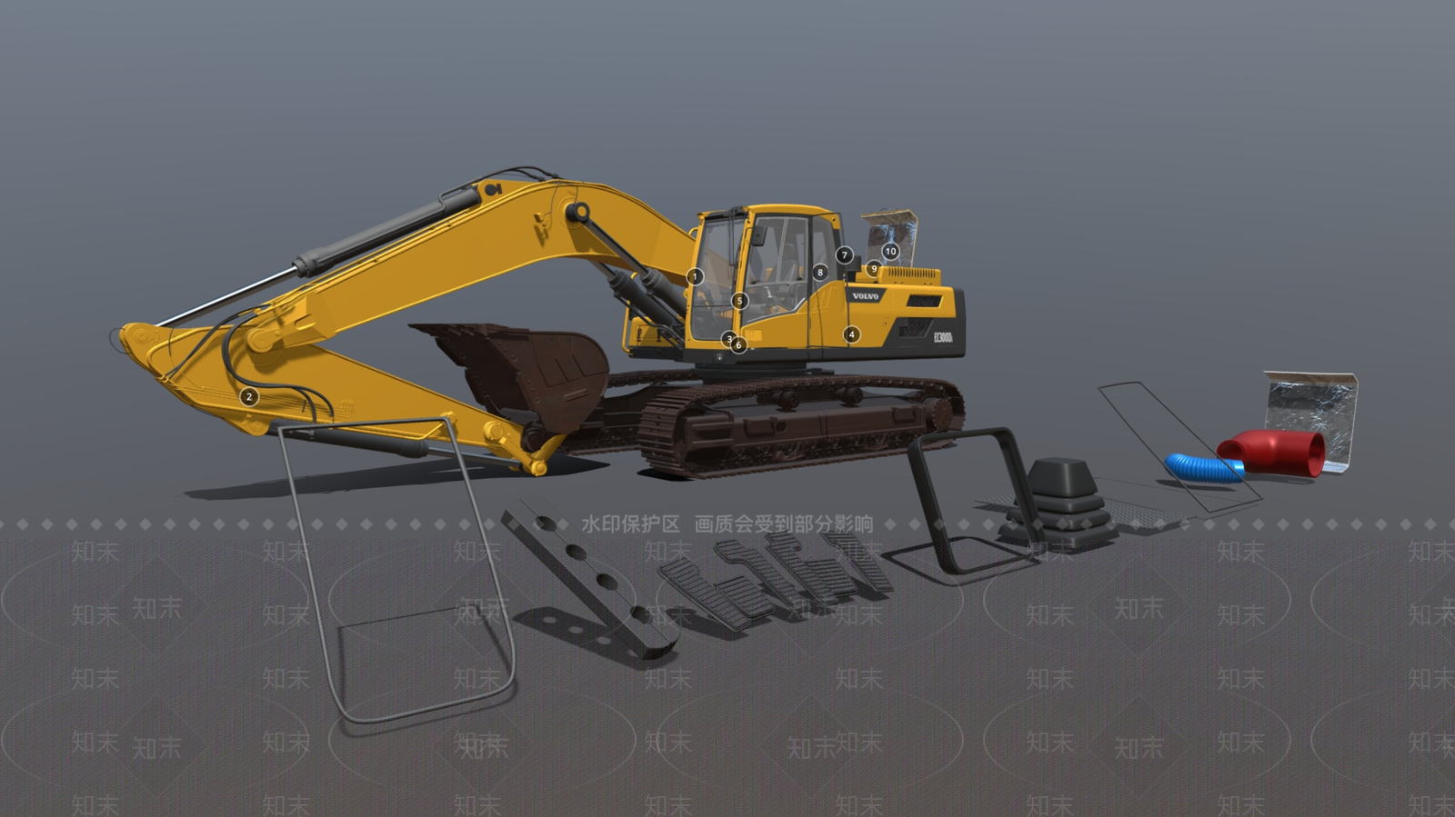 工业设备3D模型下载【ID:1184225585】