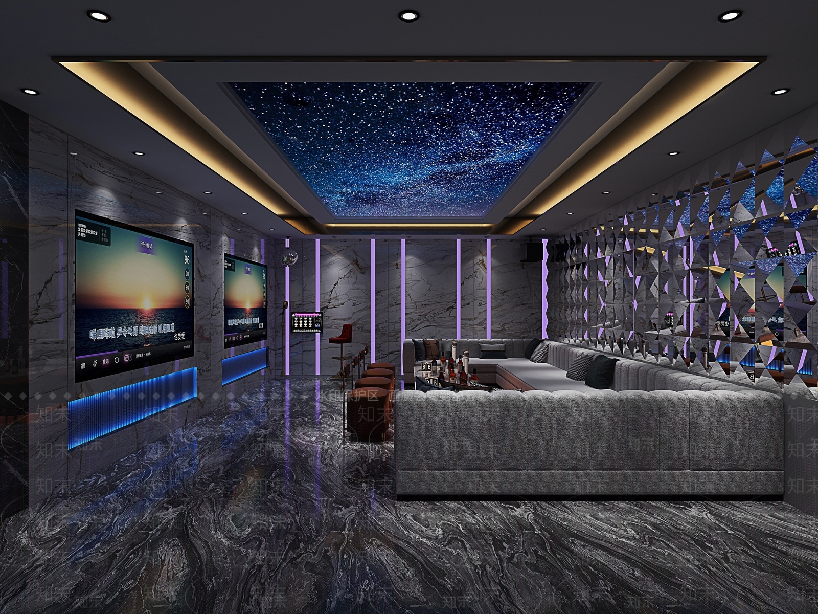 现代新中式门头3D模型下载【ID:1184228883】