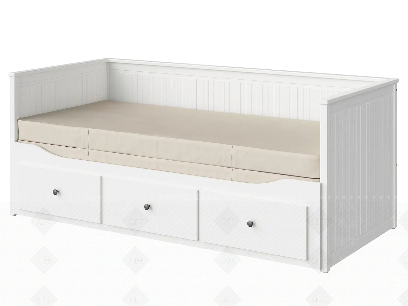 现代北欧沙发床SU模型下载【ID:1184236148】