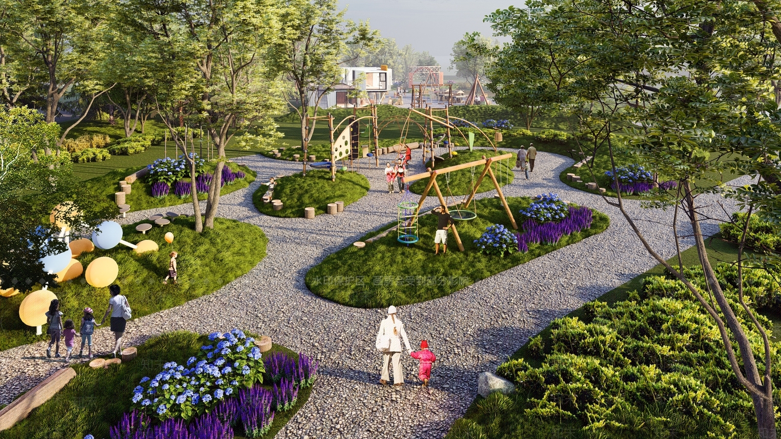 原木营地SU模型下载【ID:1184248804】