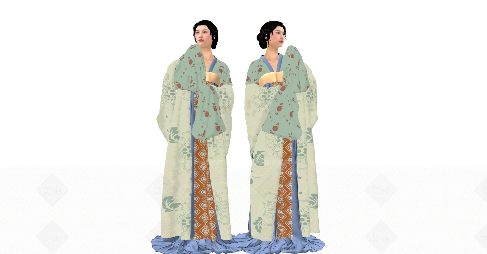 衣服SU模型下载【ID:1184269147】