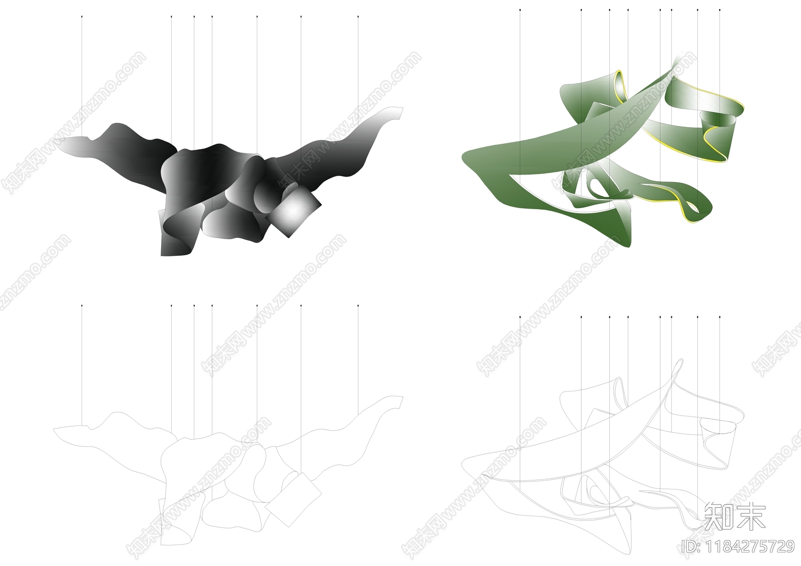 现代工业灯具图库施工图下载【ID:1184275729】
