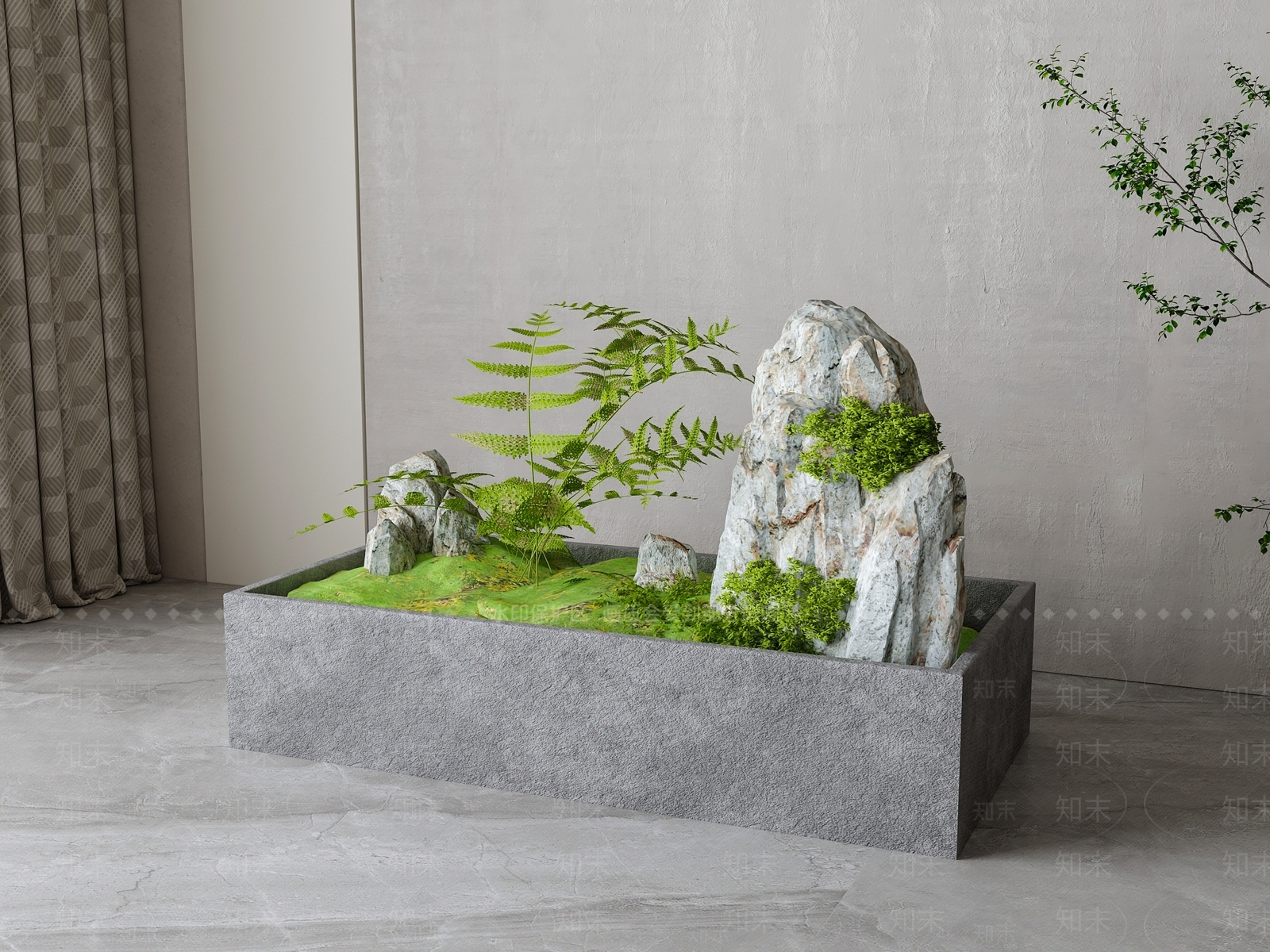 盆栽SU模型下载【ID:1184276380】