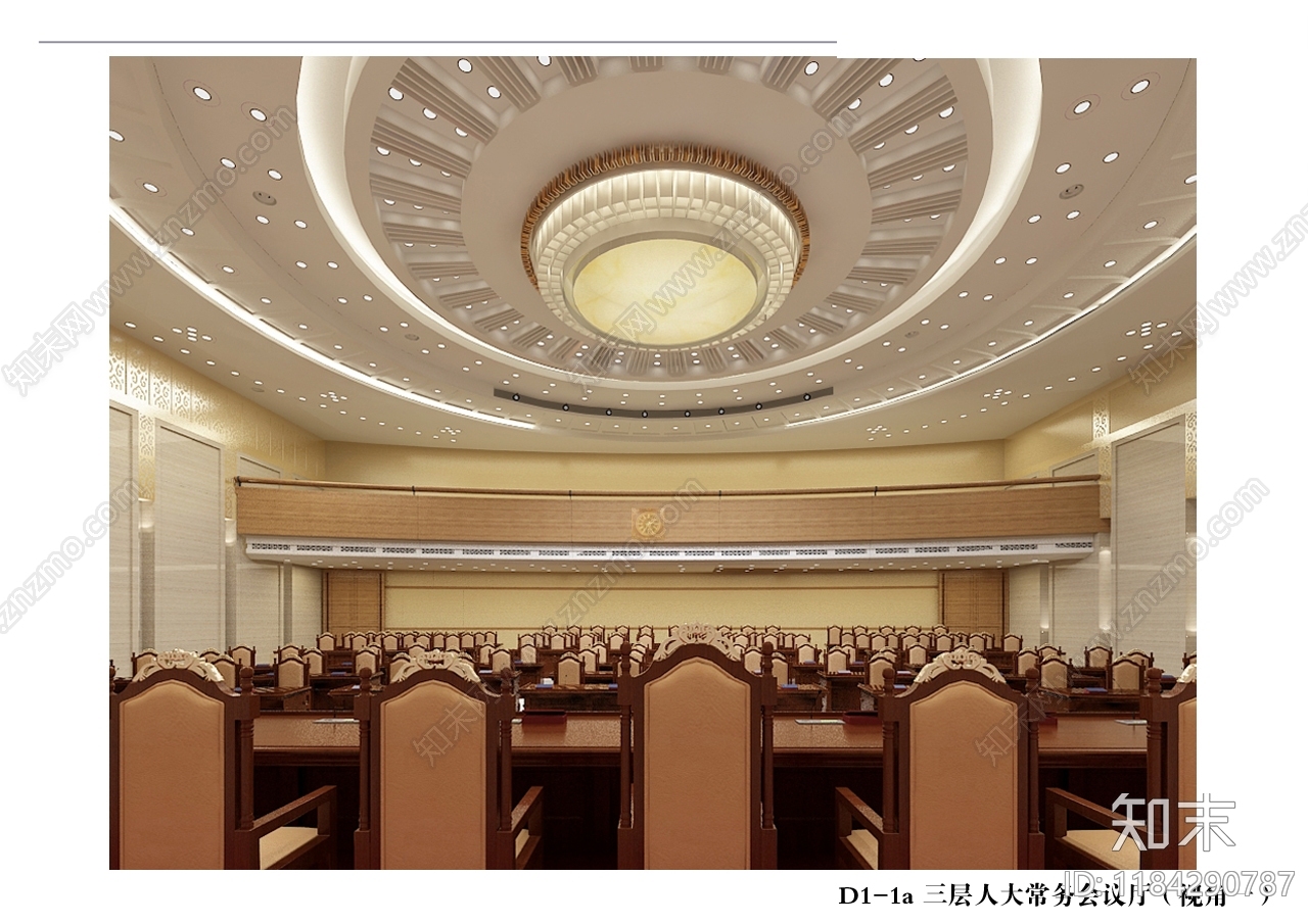 现代整体办公空间cad施工图下载【ID:1184290787】