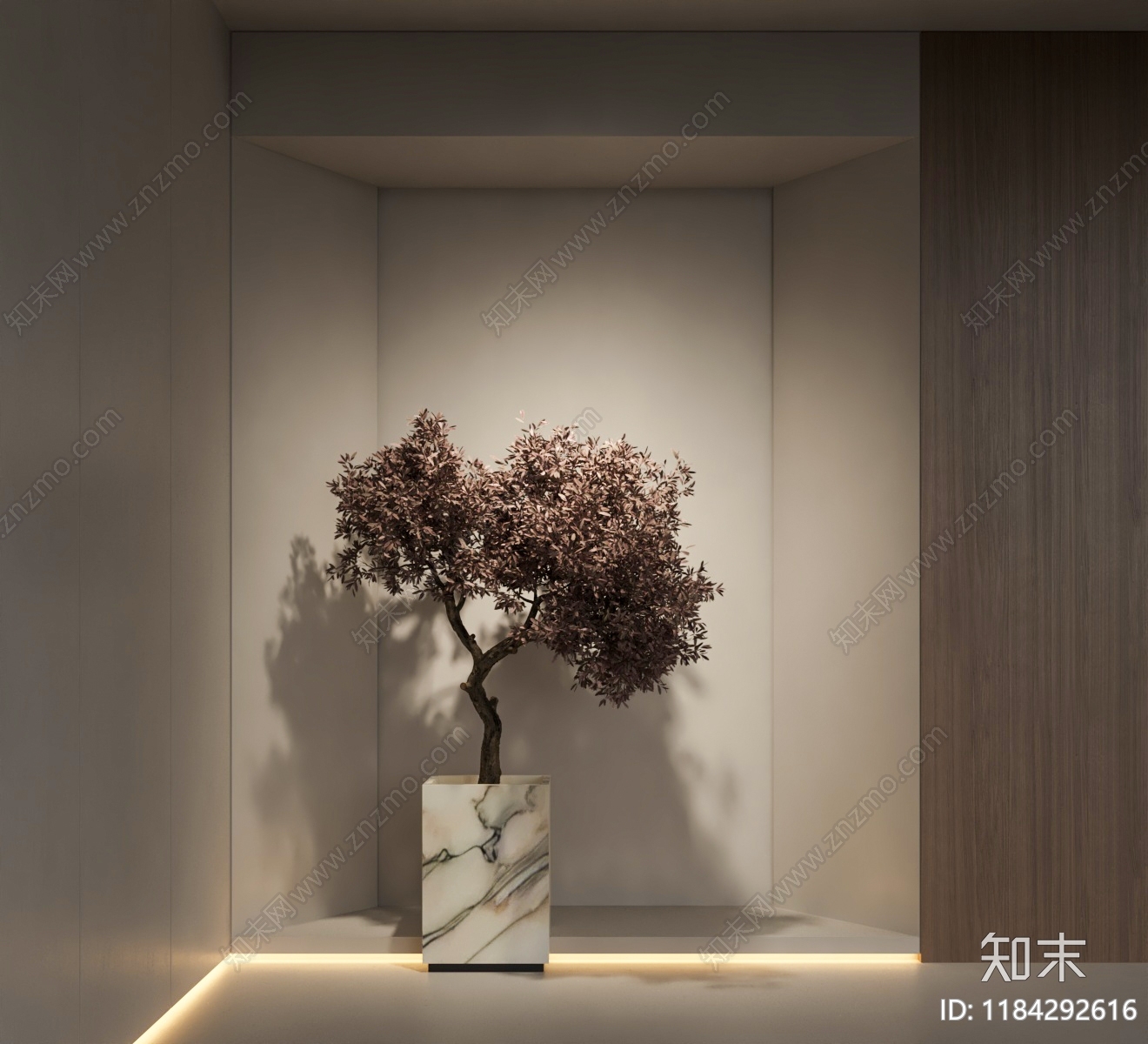 盆栽3D模型下载【ID:1184292616】