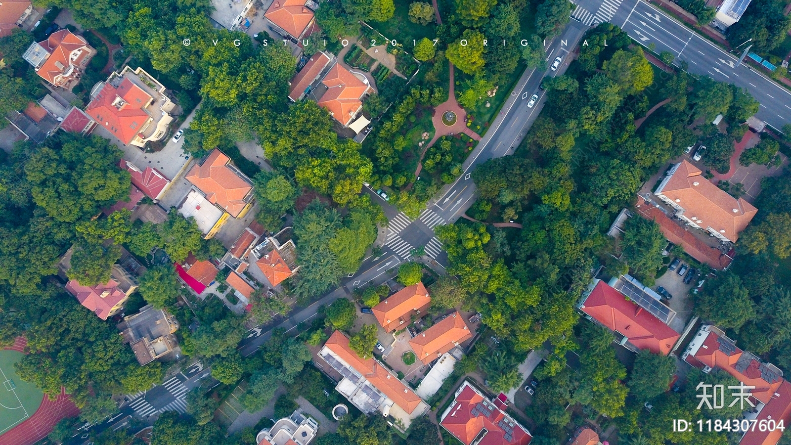 新中式城市外景贴图下载【ID:1184307604】