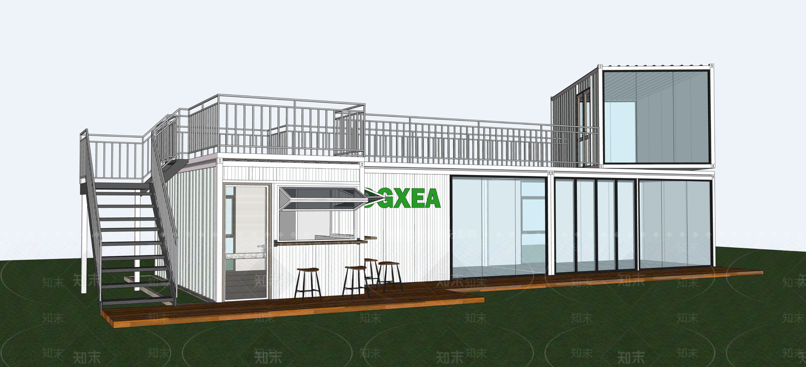 现代其他店铺SU模型下载【ID:1184308739】