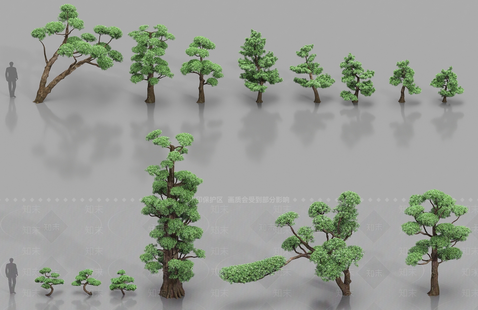 景观树3D模型下载【ID:1184317299】