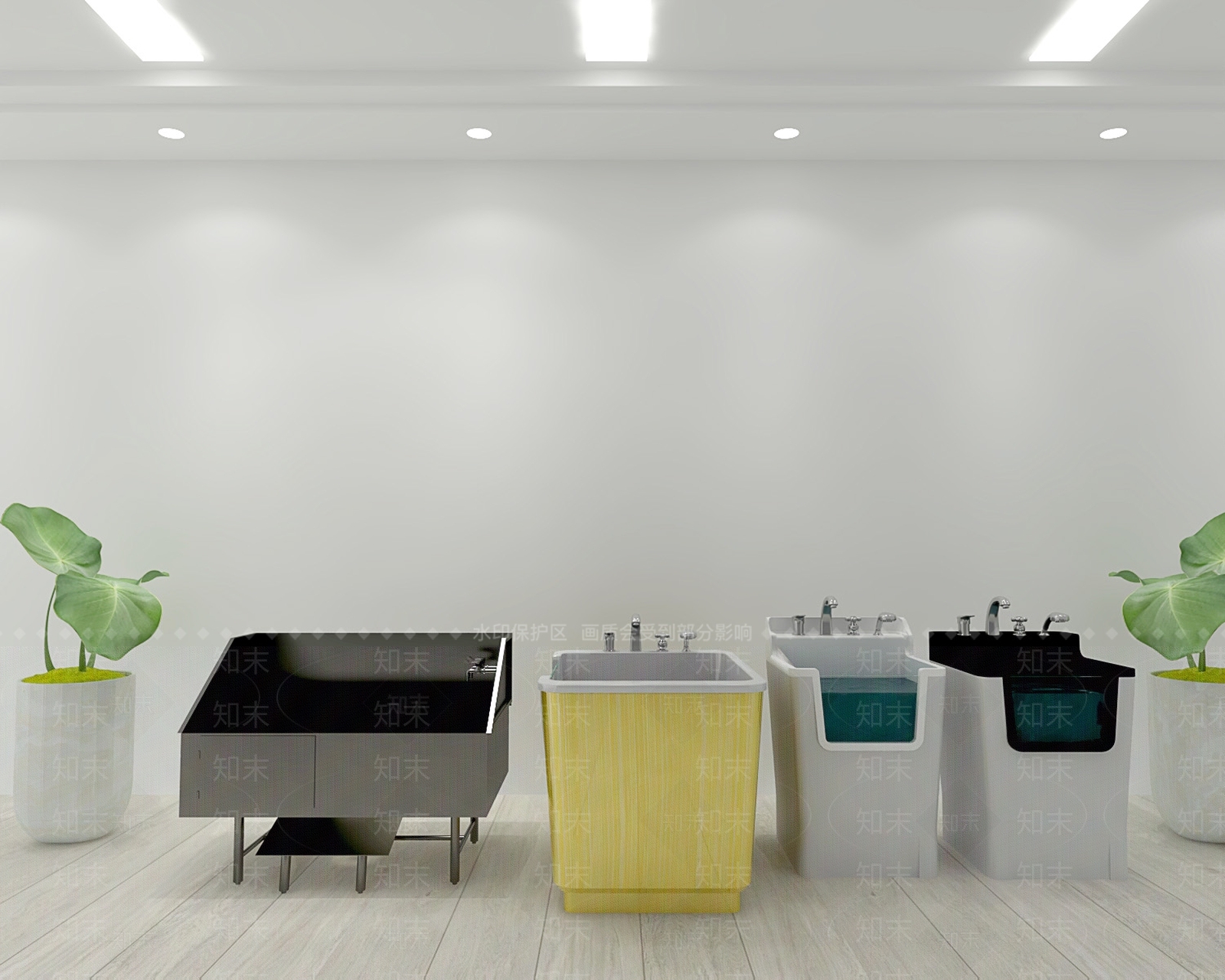 现代宠物店3D模型下载【ID:1184318753】