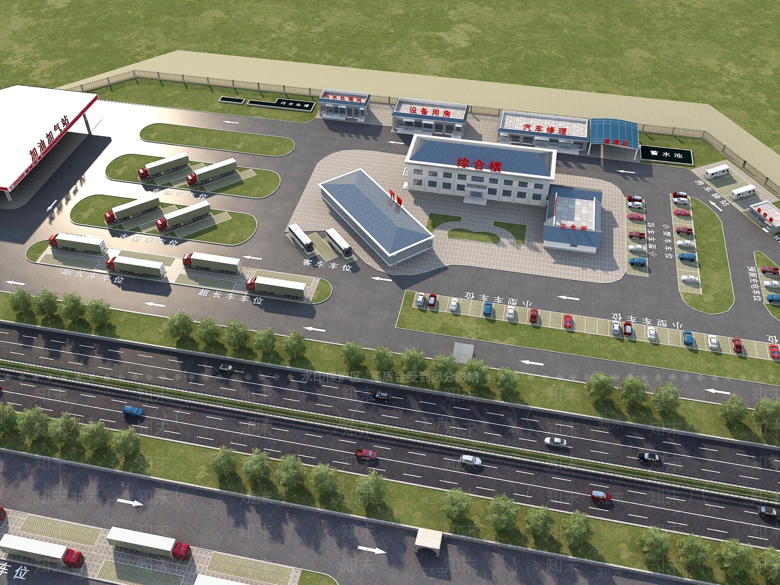 现代其他公共建筑3D模型下载【ID:1184319235】
